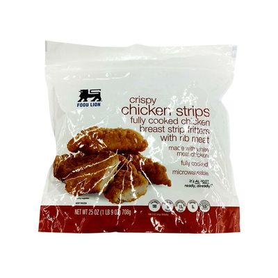 Food Lion Chicken Strips, Crispy, Pouch