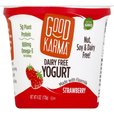 Good Karma Yogurt, Dairy Free, Strawberry