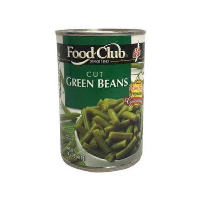 Food Club EZ-Open Cut Green Beans