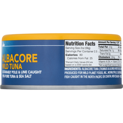 Wild Planet Albacore Wild Tuna