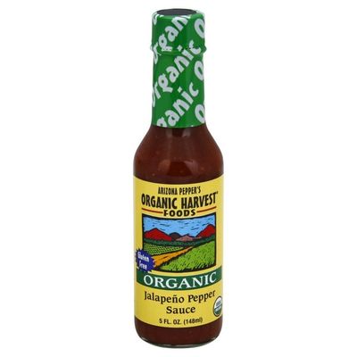 Organic Harvest Foods Sauce, Organic, Jalapeno Pepper