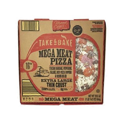 Mama Cozzi's Pizza Kitchen 16" Thin Crust Mega Meat Deli Pizza