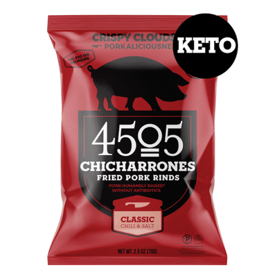 4505 Meats Classic Chili & Salt Chicharrones, Fried Pork Rinds