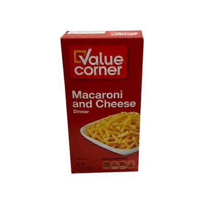 Value Corner Macaroni And Cheese Dinner