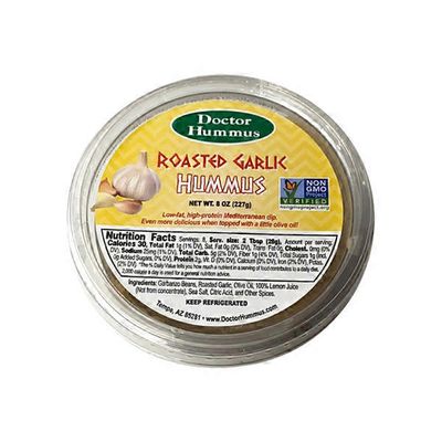 Doctor Hummus Roasted Garlic Hummus
