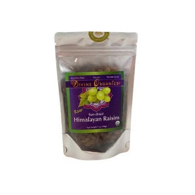 Divine Organics Ray Sun Dried Himalayan Raisins