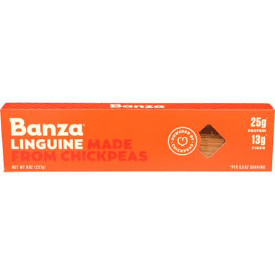 Banza Pasta, Linguine, Chickpeas