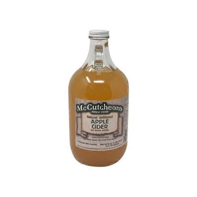 McCutcheon's Natural Unfiltered Apple Cider No Sugar Added