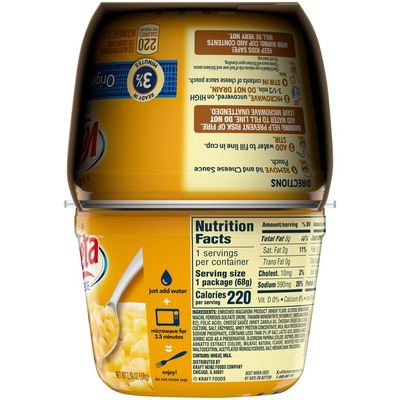 Kraft Velveeta Shells & Cheese Original Microwavable Shell Pasta & Cheese Sauce