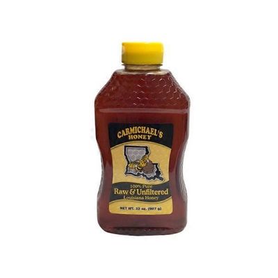 Carmichael's 100% Pure Raw & Unfiltered Louisiana Honey
