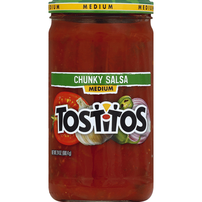 Tostitos Chunky Salsa Medium (24 Oz) - Instacart