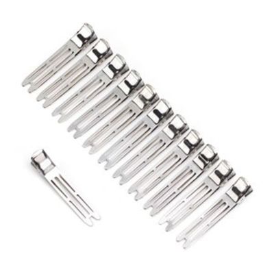 Conair Styling Essentials Chrome Hair Clips