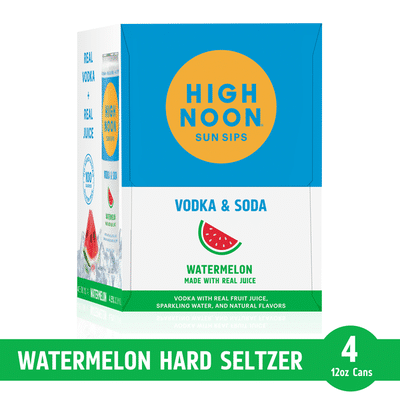 High Noon Hard Seltzer Vodka Watermelon 4 Single Serve Cans 355 Ml Delivery Or Pickup Near Me - Instacart High Noon Hard Seltzer Vodka Watermelon 4 Single Serve Cans 355 Ml Delivery Or Pickup Near Me - Instacart