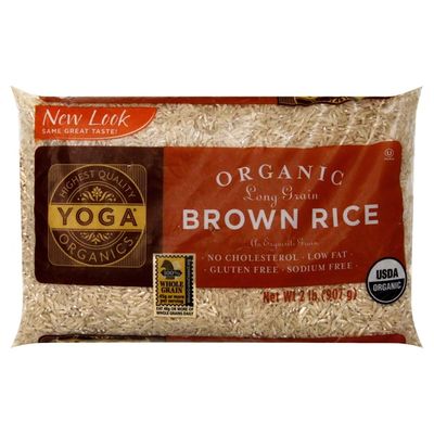 Yoga Brown Rice, Organic, Long Grain