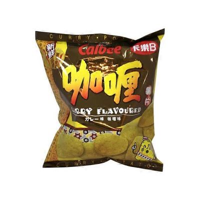 Calbee Potato Curry Chips
