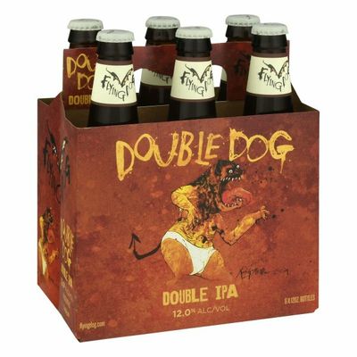 Flying Dog Brewery Beer, Double IPA, Double Dog