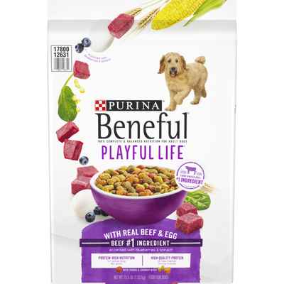beneful beef dog food