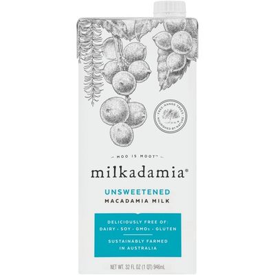 milkadamia Unsweetened Macadamia Milk