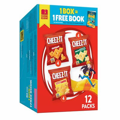 Cheez-It Cheese Crackers, Baked Snack Crackers, Office and Kids Snacks