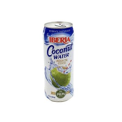 Iberia Coconut Water with Pulp,16.9 Fl Oz