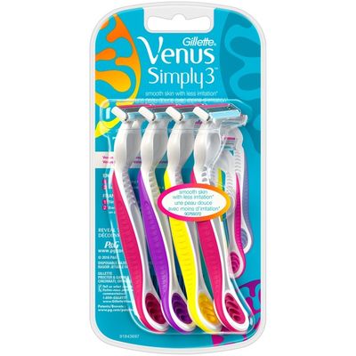 Venus Simply3 Women's Disposable Razors