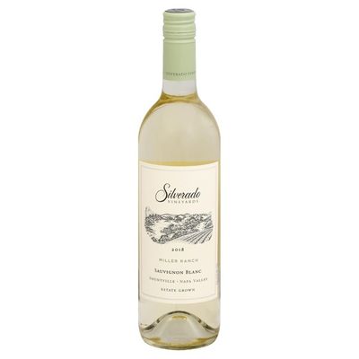 Silverado Vineyards Sauvignon Blanc, Miller Ranch, 2018