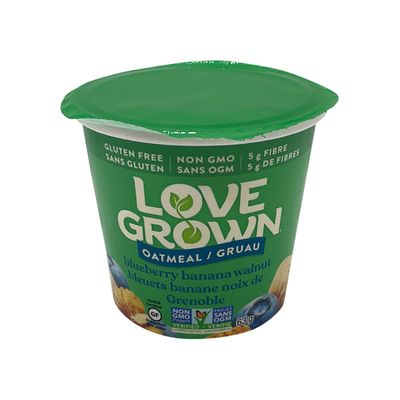 Love Grown Bluberry Banana Walnut Hot Oats