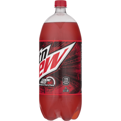 Mtn Dew Code Red Cherry Flavor 2 L Instacart