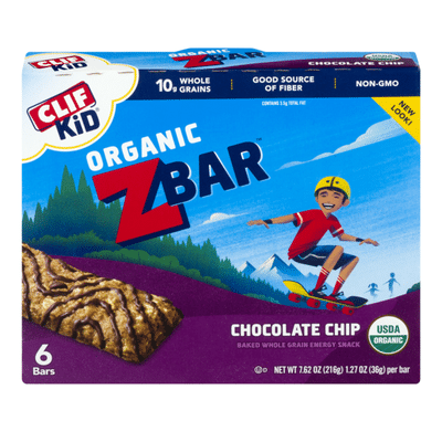 CLIF Kid CLIF Kid Zbar Organic Chocolate Chip Baked Whole Grain Energy Snack Bars