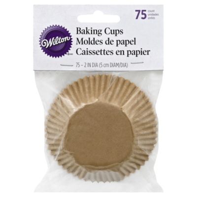 Wilton Baking Cups, Standard Unbleached