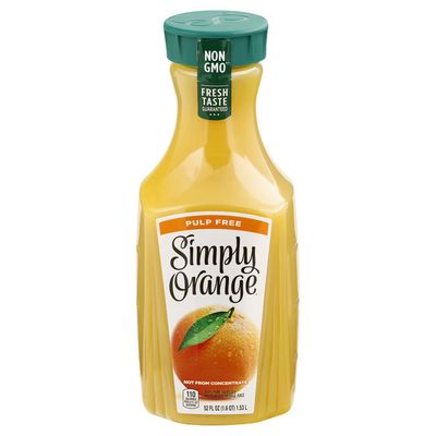 Simply Orange Original Pulp Free 100% Orange Juice