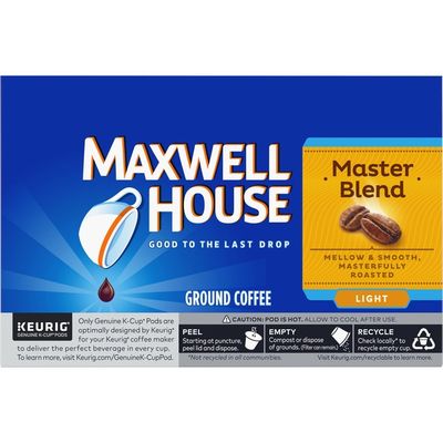 Maxwell House Master Blend Light Roast K-Cup® Coffee Pods