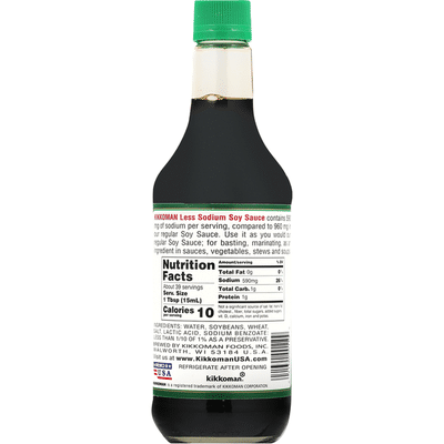 Kikkoman Less Sodium Soy Sauce