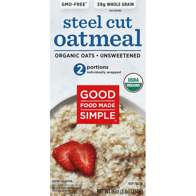 Good Food Made Simple Steel Cut Oatmeal