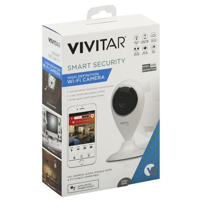 Vivitar Camera, Wi-Fi, White, High Definition