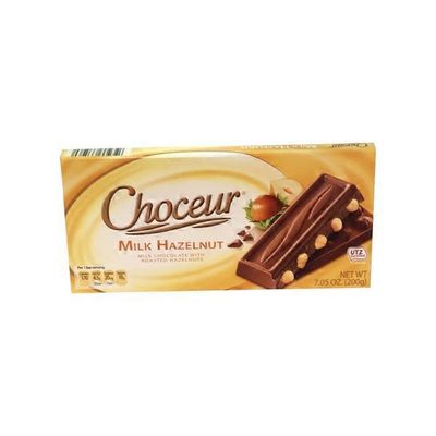 Choceur Milk Chocolate Hazelnut European Chocolate Bar
