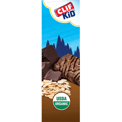 CLIF Kid Organic Chocolate Brownie Baked Whole Grain Energy Snack Bars