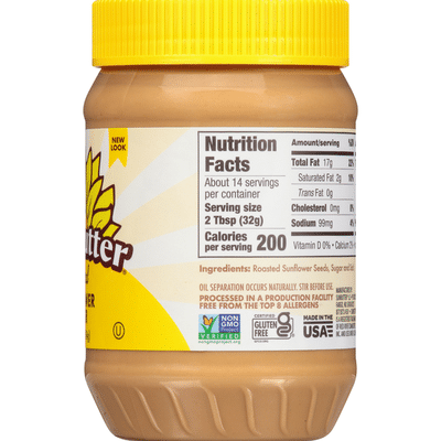 SunButter Sunflower Butter, Natural