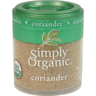 Simply Organic Certified Organic Coriander