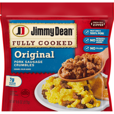 Jimmy Dean Fully Cooked Original Sausage Crumbles