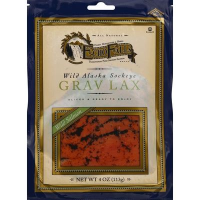 Echo Falls Salmon, Wild, Grav Lax