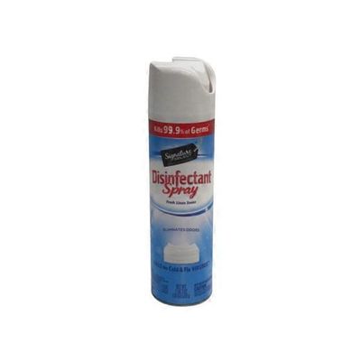 Signature Select Disinfectant Spray, Fresh Linen Scent