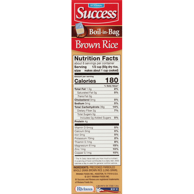 Success Boil-in-Bag Brown Rice
