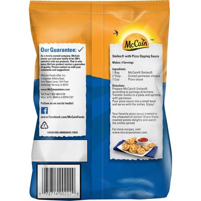 McCain Mashed Potato Shapes