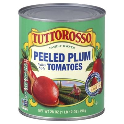 Tuttorosso Tomatoes Peeled Plum Italian Style Tomatoes