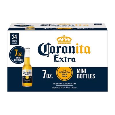 Corona Extra Coronita Mexican Lager Beer Bottles