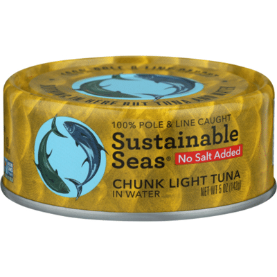 Sustainable Seas Chunk Light Tuna, In Water