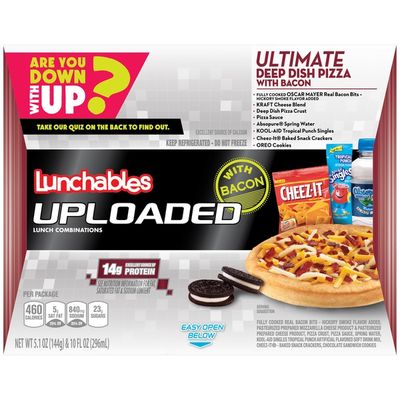 Oscar Mayer Lunchables Uploaded Ultimate Deep Dish Pizza with Bacon