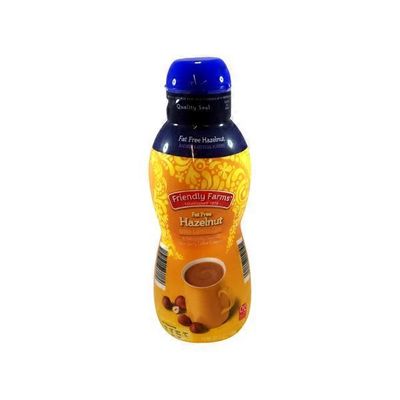 Friendly Farms Fat Free Hazelnut Coffee Creamer