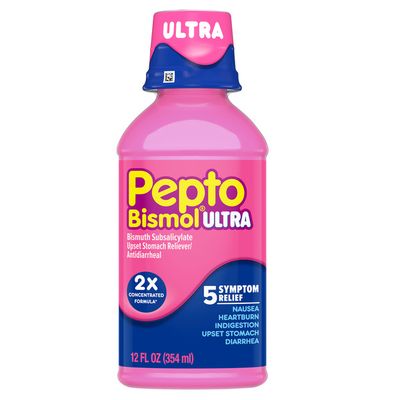 Pepto-Bismol Original Ultra Liquid for Nausea, Heartburn, Indigestion, Upset Stomach
